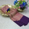Arani semi silk sarees - AS copper pink